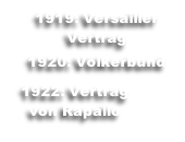 
1922: Vertrag 
von Rapallo
